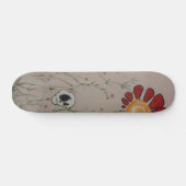 Lonely Garden Skateboard Original Art 70s Retro スケートボード (横)