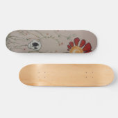 Lonely Garden Skateboard Original Art 70s Retro スケートボード (横)