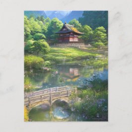 Lonely House by the River ポストカード