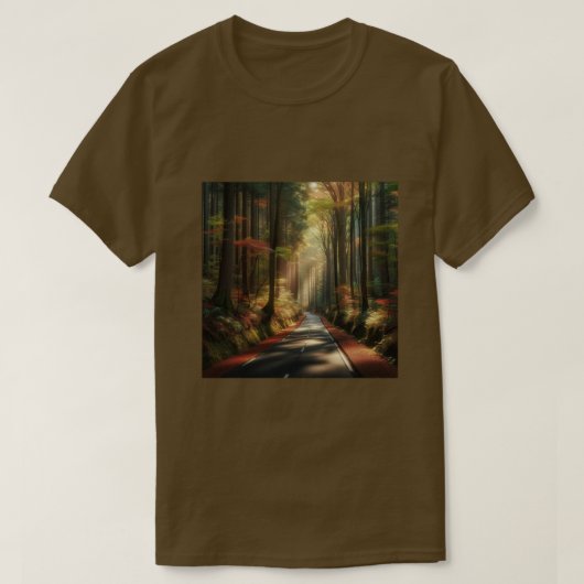 Lonely road  tシャツ (デザイン正面)