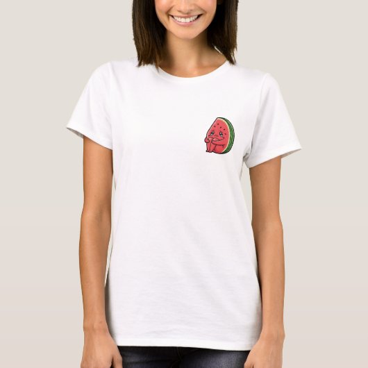 Lonely Watermelon Tシャツ (正面)