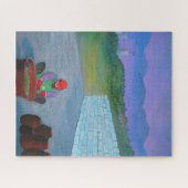 Lonely Woman Makes Kimchi in Korea ジグソーパズル (横)