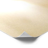 LoneRedチューリップポスター ポスター (角)