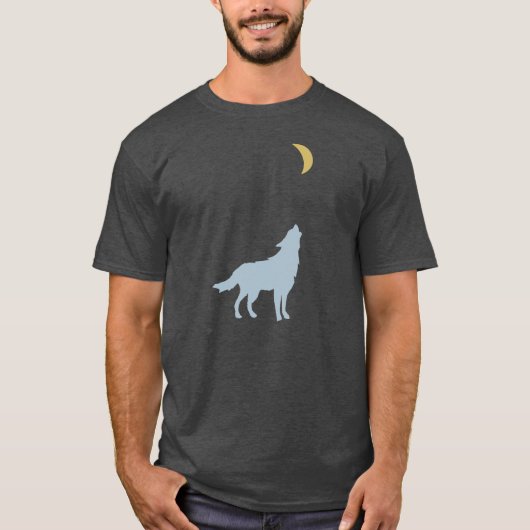 Lonesome wolf tシャツ (正面)
