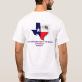 Lonestarのヘリコプター Tシャツ (裏面)