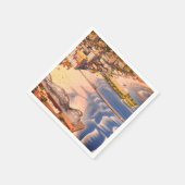 Long Beach, CA Boardwalk (California Dream) スタンダードカクテルナプキン (角)