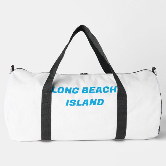 LONG BEACH ISLAND DUFFEL BAG ダッフルバッグ (正面)
