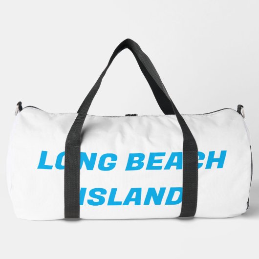 LONG BEACH ISLAND DUFFLE BAG ダッフルバッグ (正面)