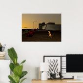 Long Beach Promenade, Long Island, NY ポスター (ホームオフィス)