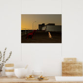 Long Beach Promenade, Long Island, NY ポスター (キッチン)