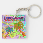 Long Beach Vacation Target Keychain キーホルダー (裏面)