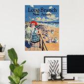 Long Branch, New Jersey 1917 print  ポスター (ホームオフィス)