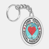 Long Covid – 社会処方（歌）キーチェーン キーホルダー (正面左)