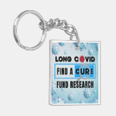 Long Covid - FUND RESEARCH キーホルダー (正面左)