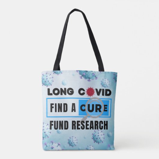 Long Covid - FUND RESEARCH トートバッグ (裏面)