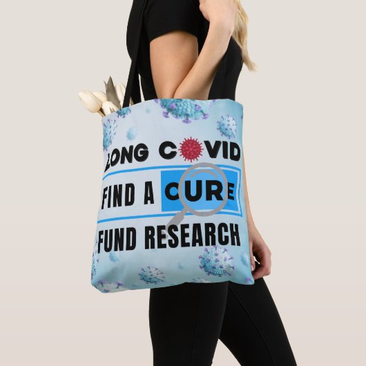 Long Covid - FUND RESEARCH トートバッグ (クローズアップ)