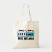 Long Covid - FUND RESEARCH トートバッグ (正面)