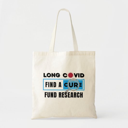 Long Covid - FUND RESEARCH トートバッグ (正面)