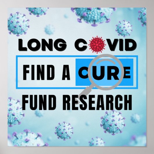Long Covid - FUND RESEARCH ポスター (正面)