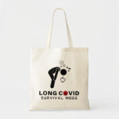 LONG COVID Survival Mode トートバッグ (正面)