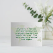 Long Distance Relationship Quote Postcard | Miles ポストカード (スタンド正面)