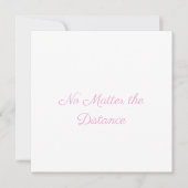 Long Distance Valentine's Day Card カード (正面)