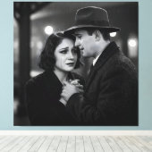 Long Goodbye, 1920s by Natasha Us キャンバスプリント (インサイチュ (ウッドフロア))