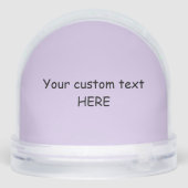 LONG HAIR DACHSHUND BALLERINA SNOW GLOBE (裏面)