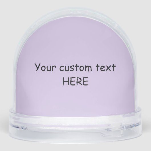 LONG HAIR DACHSHUND BALLERINA SNOW GLOBE (裏面)