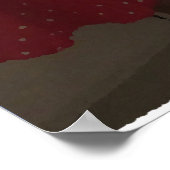 Long Hair Reflection In Mirror ポスター (角)