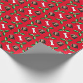 Long Haired Dachshund ラッピングペーパー (角)