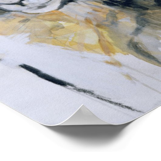 Long Horn Sheep ポスター (角)