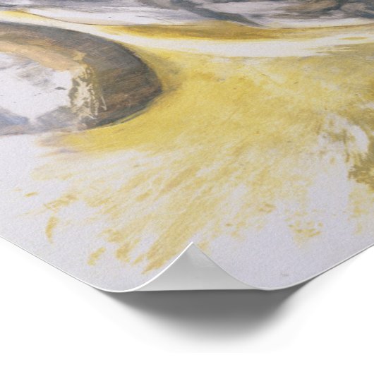 Long Horn Sheep 2 ポスター (角)