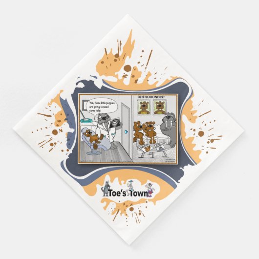 Long In The Tooth | Birthday Dinner Napkin (コーナー)