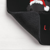 Long Island Christmas - Long Island Map With Santa マウスパッド (コーナー)