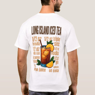 Long Island Iced Tea T-Shirt – Bold Retro Cocktail Tシャツ