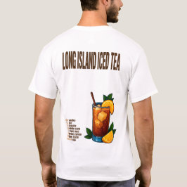 Long Island Iced Tea T-Shirt – Bold Retro Cocktail Tシャツ