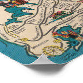 Long Island, New York - Greetings From ポスター (角)