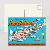  Long Island, NY Occasion Postcard ポストカード (正面/裏面)