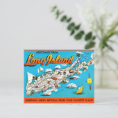  Long Island, NY Occasion Postcard ポストカード (スタンド正面)