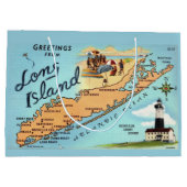 Long Island Retro Large Gift Bag ラージペーパーバッグ (裏面)