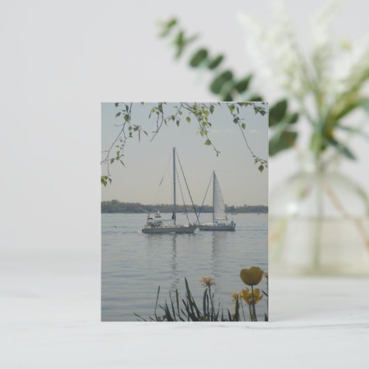 Long Island Sound ポストカード (スタンド正面)