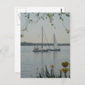 Long Island Sound ポストカード (正面/裏面)