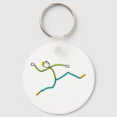 Long Jump Stickman キーホルダー (裏面)