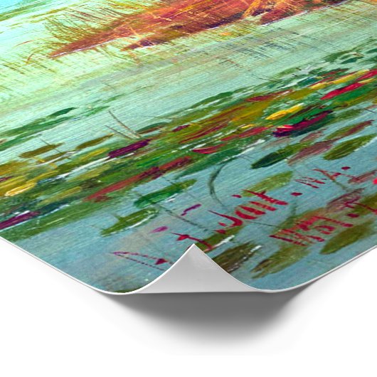 Long Lake Arthur Fitzwilliam Tait 1882のビュー ポスター (角)