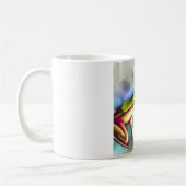 Long legged frog 100924AREF149 - Watercolor コーヒーマグカップ (左)