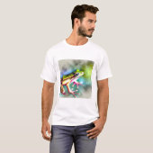 Long legged frog 100924AREF149 - Watercolor Tシャツ (正面フル)