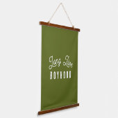 Long Live Boyhood 吊り下げ型タペストリー (傾斜あり)