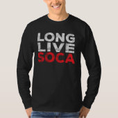 Long Live Soca  Caribbean Soca Party Tシャツ (正面)