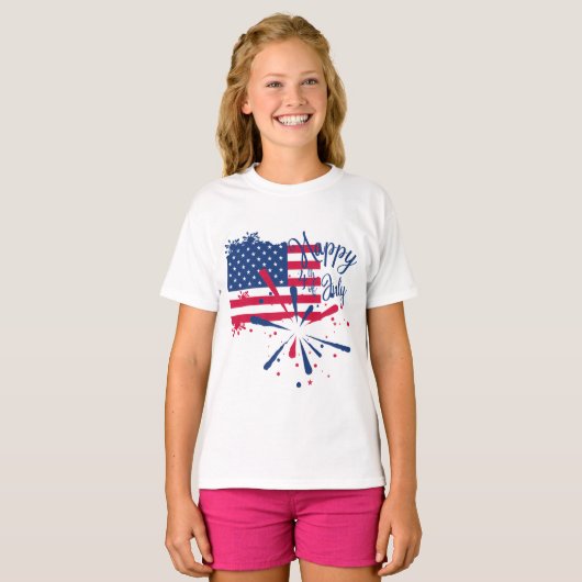 Long live the 4th of July Tシャツ (正面フル)